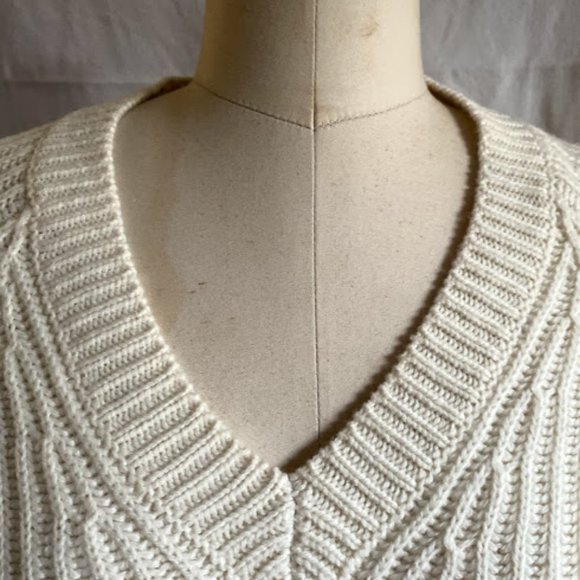 All Saints Riva Jumper in Cream - Picture 9 of 10